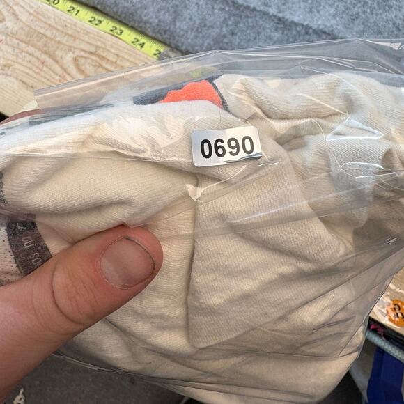 Ocean Pacific Graphic For Scientific Experiment Only Crop Top Womens Large White - Picture 14 of 14